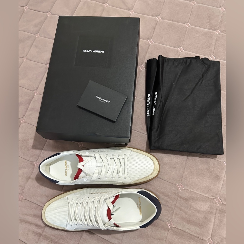 ‼️SOLD‼️SAINT LAURENT SL/10 Low Top Sneakers